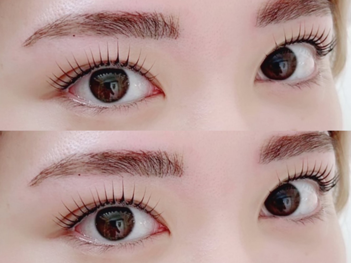 まつ毛パーマ×眉毛ワックス（同時施術）